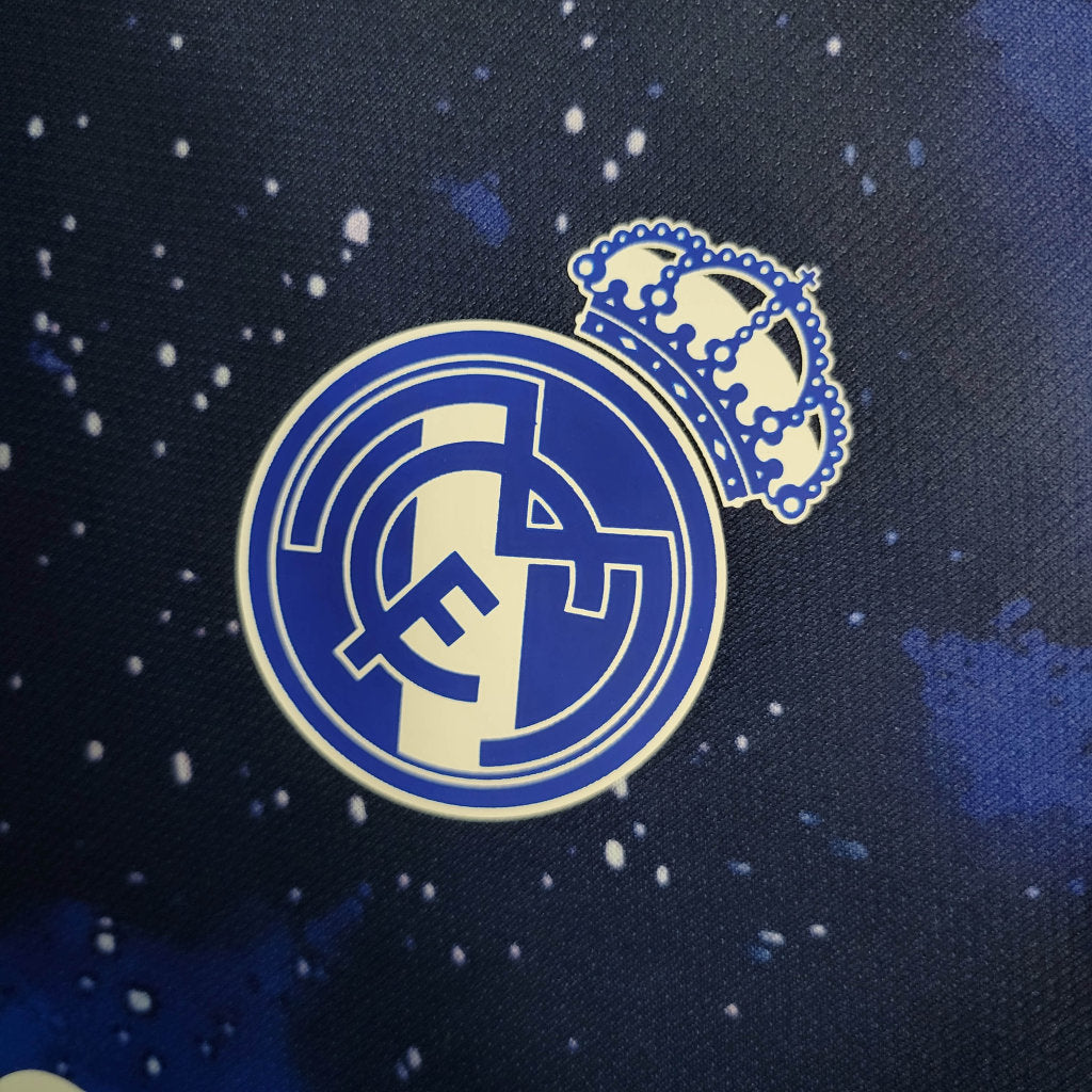2018/2019 Retro Real Madrid Full Sky Star Special Edition Soccer Jersey