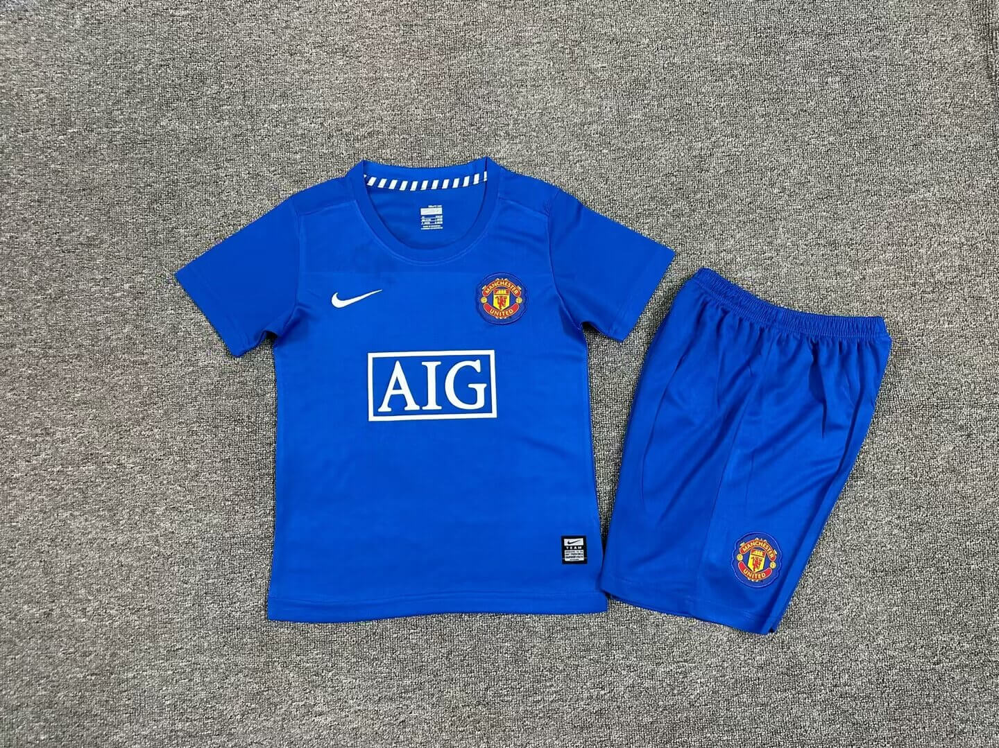 2007/2008 Retro Kids Size Manchester United Away Football Shirt 1:1 Thai Quality