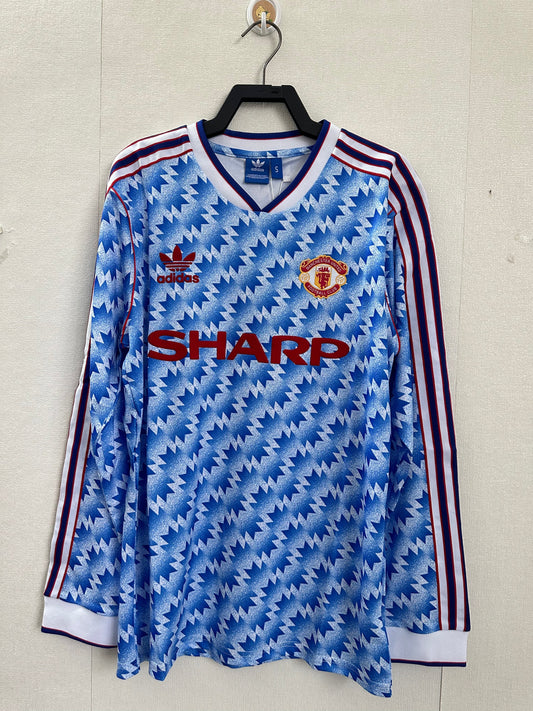 Retro: 90-92 Manchester United long sleeves
