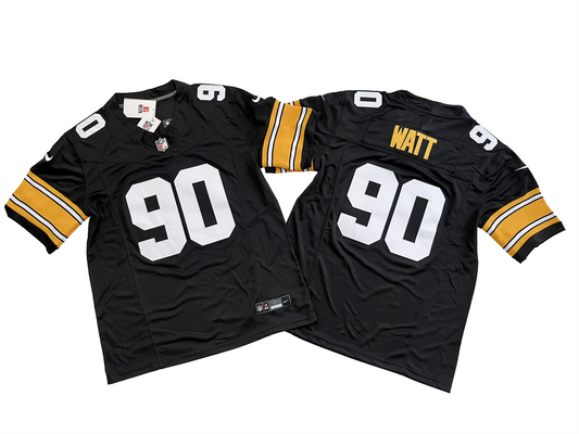 Pittsburgh Steelers 90# T.J. Watt  Vapor F.U.S.E. Limited Jersey