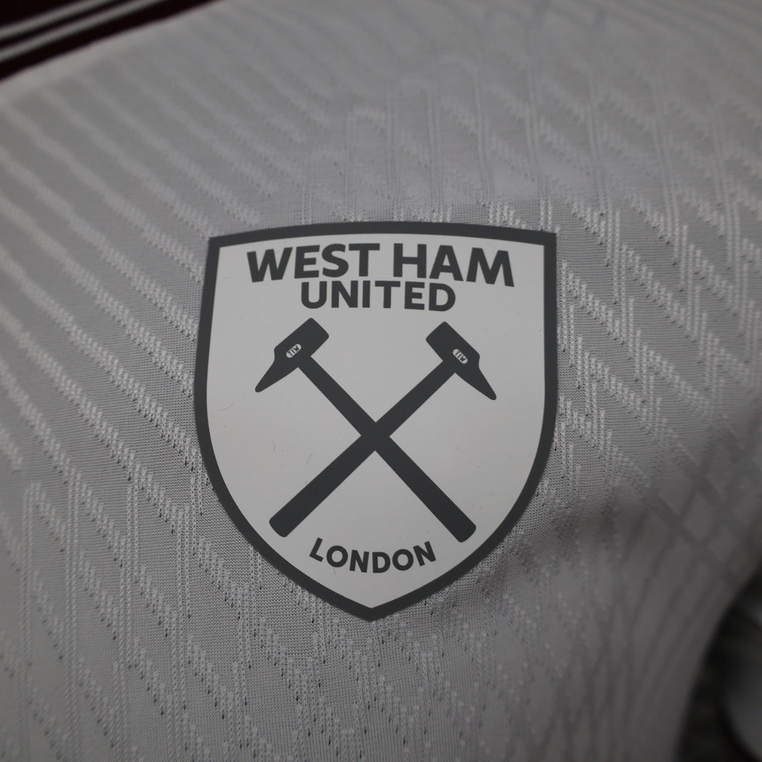 2023/2024 Player Version West Ham United White Football Shirt 1:1 Thai Quality