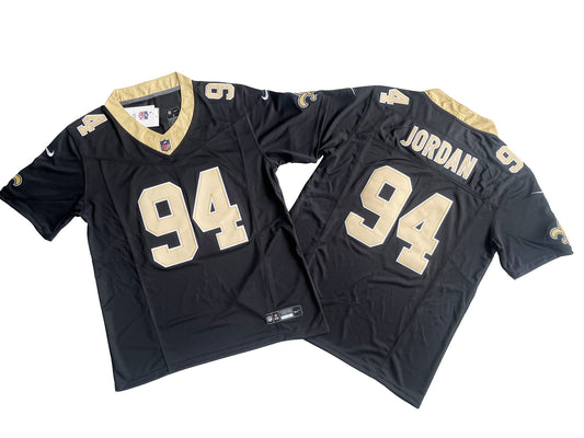 New Orleans Saints 94# Cameron Jordan  Vapor F.U.S.E. Limited Jersey