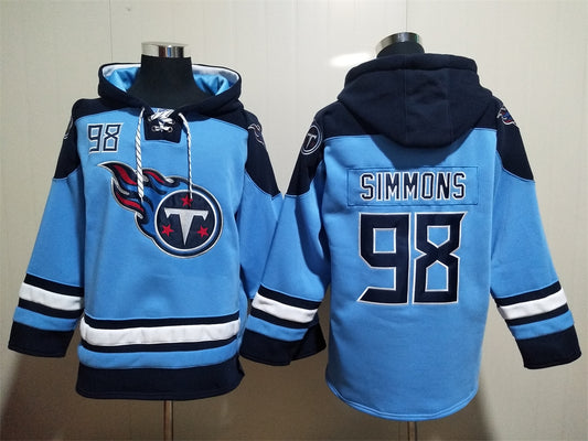 Tennessee Titans Hoodie #98 SIMMONS