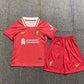 2024/2025 Kids Size Liverpool Home Soccer Jersey 1:1 Thai Quality