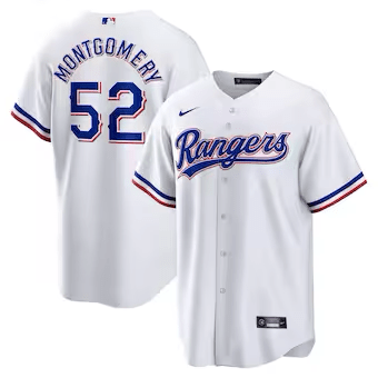 Jordan Montgomery Texas Rangers World Series Jerseys