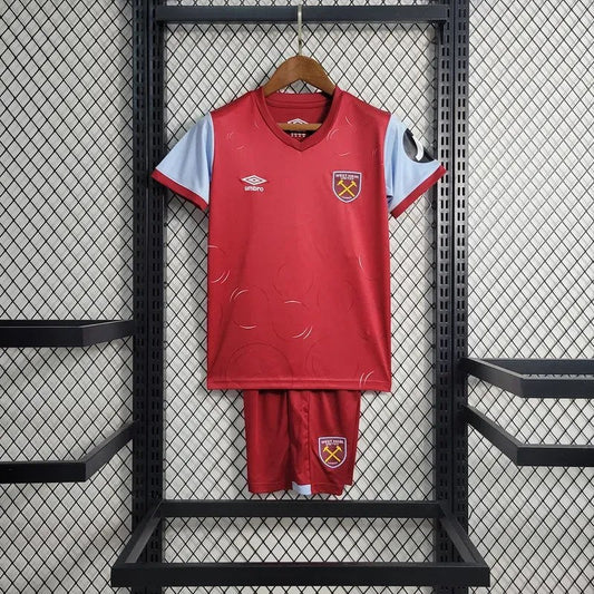 2023/2024 Kids Size West Ham United Football Shirt Home 1:1 Thai Quality