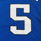 NCAA Duke University No. 5 R.J. Barrett Blue Embroidered Jersey