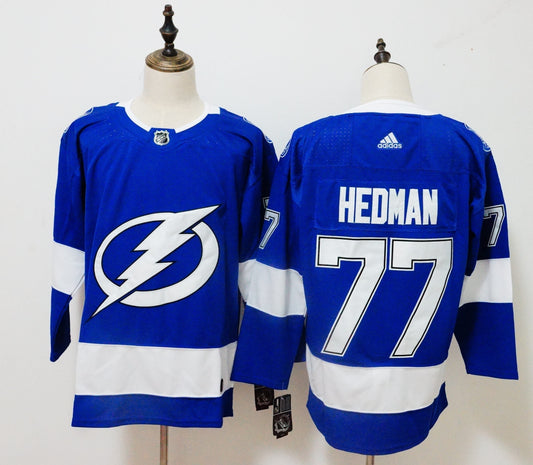 NHL  Tampa Bay Lightning HEDMAN # 77 Jersey