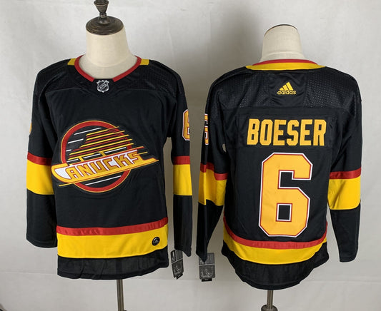NHL Vancouver Canucks  BOESER # 6 Jersey