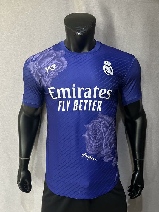 2024-25 Player Edition Real Madrid Y3 Purple Joint Jersey