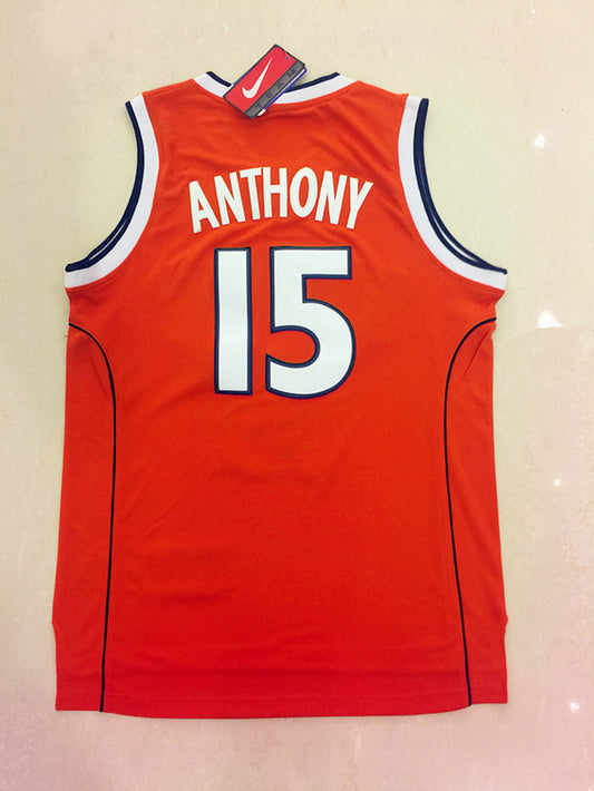 NCAA Anthony University Edition Orange Jersey