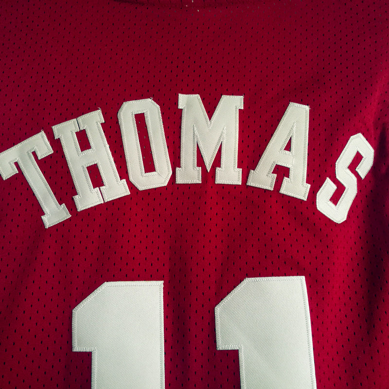 NCAA Indiana University No. 11 Isiah Thomas Burgundy University Jersey