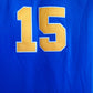 Vince Carter No. 15 High School Blue Premium Embroidered Jersey