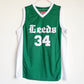 Charles Barkley Leeds High School No. 34 green basketball jersey