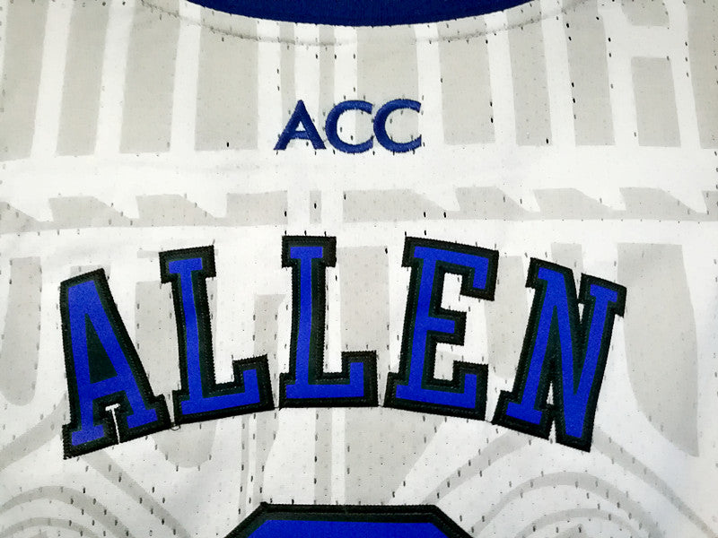 NCAA Duke University No. 3 Grayson Allen Grayson Allen white embroidered jersey