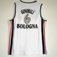 Manu Ginobili No. 6 Italy Bologna Vitus White Basketball Jersey