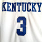 NCAA University of Kentucky No. 3 Bam Adebayo white basketball jersey