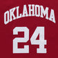NCAA Oklahoma Sooners #24 Buddy Held Maroon