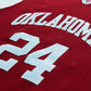 NCAA Oklahoma Sooners #24 Buddy Held Maroon