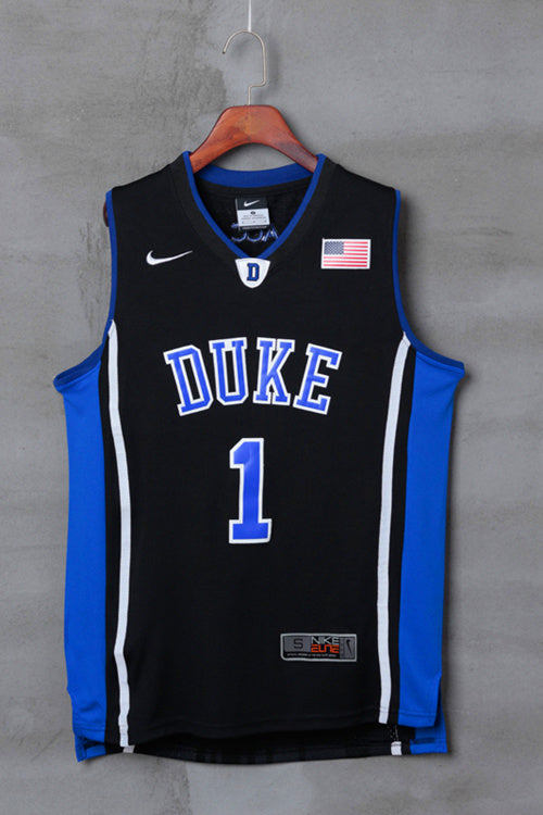 NCAA Duke University No. 1 Irving black jersey