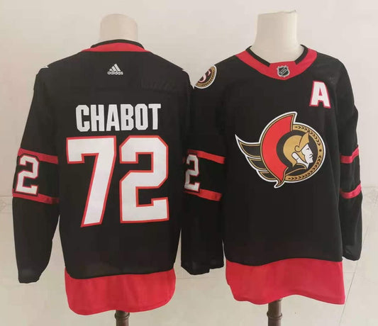 NHL Ottawa Senators CHABOT # 72 Jersey
