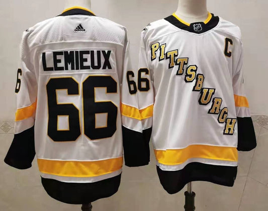 NHL Pittsburgh Penguins LEMIEUX  # 66 Jersey