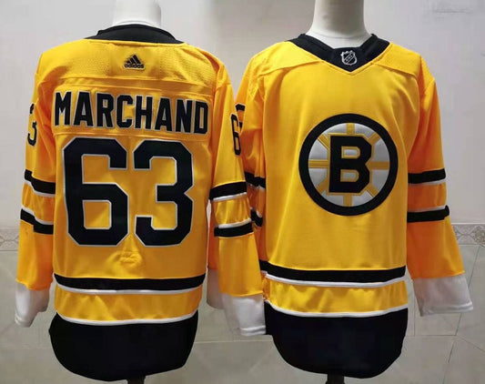 NHL Boston Bruins  MARCHAND #  63 Jersey