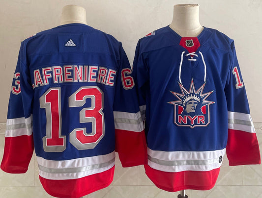 NHL New York Rangers AFRENIERE # 13 Jersey