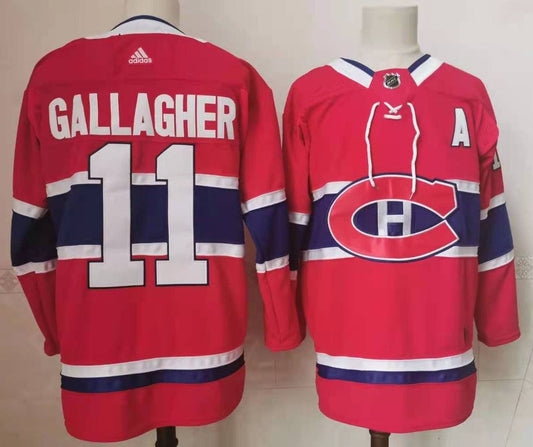 NHL Montreal Canadiens GALLAGHER  # 11 Jersey