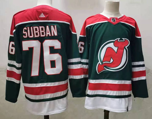 NHL New Jersey Devils SUBBAN # 76 Jersey