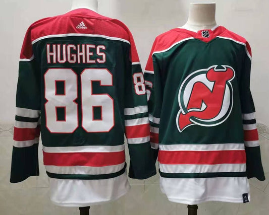 NHL New Jersey Devils HUGHES # 86 Jersey