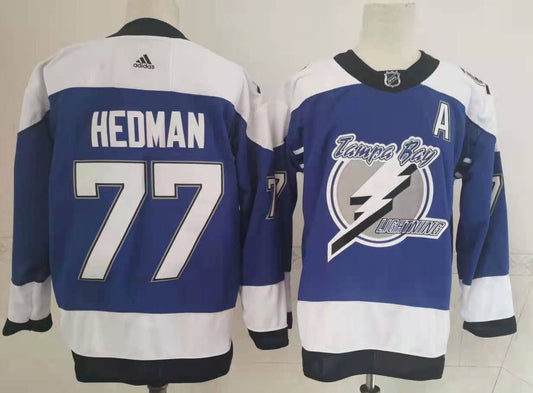 NHL  Tampa Bay Lightning HEOMAN # 77 Jersey