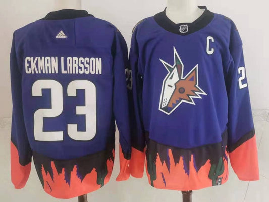 NHL Arizona Coyotes EKMRN LARSSON # 23 Jersey