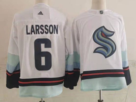 NHL Seattle KRAKEN LARSSON # 6 Jersey