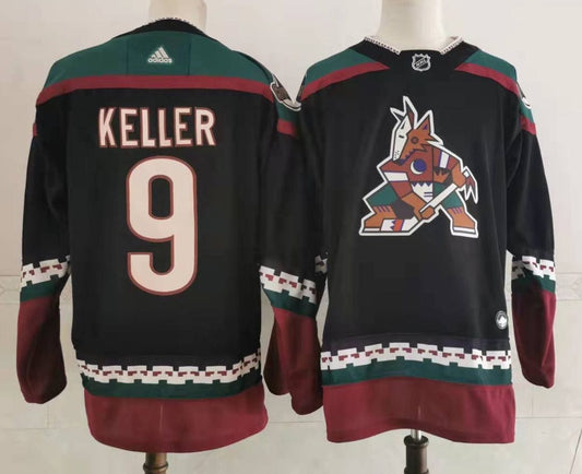 NHL Arizona Coyotes KELLER # 9 Jersey