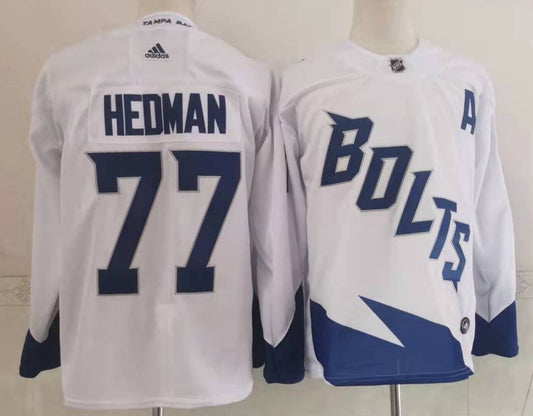NHL  Tampa Bay Lightning  HEDMAN # 77 Jersey