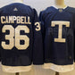 NHL Toronto Maple Leafs CAMPBELL  # 36 Jersey