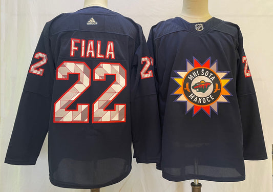 NHL Minnesota Wild FIALA # 22 Jersey