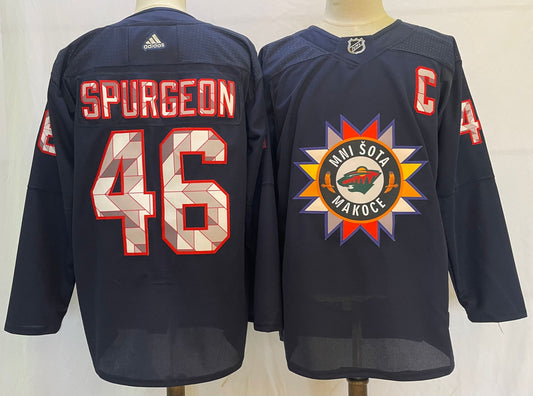 NHL Minnesota Wild SPURGEON # 46 Jersey