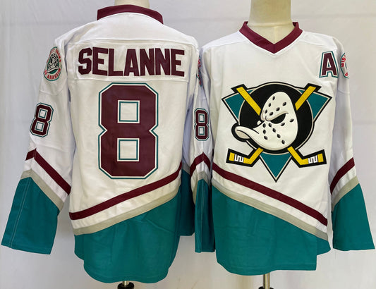 NHL Anaheim Ducks SELANNE # 8 Jersey