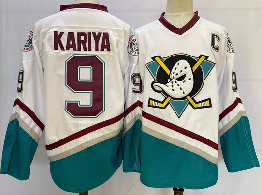 NHL Anaheim Ducks KARIYA # 9 Jersey