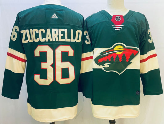 NHL Minnesota Wild ZUCCARELLO # 36 Jersey