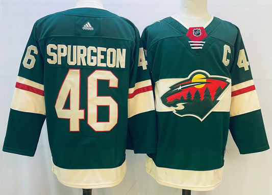 NHL Minnesota Wild  SPURGEON # 46 Jersey