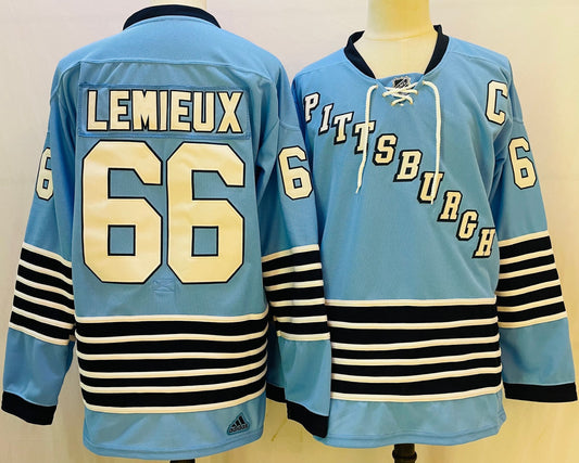 NHL Pittsburgh Penguins LEMIEUX # 66 Jersey