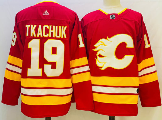 NHL Calgary Flames  TKACHUK # 19 Jersey