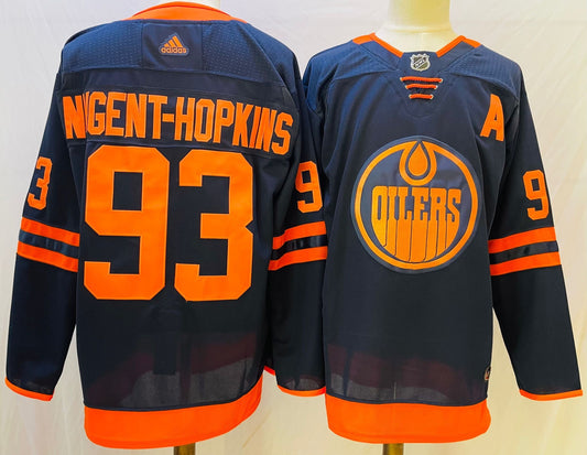 NHL Edmonton Oilers  NNGENT-HOPKINS # 93 Jersey