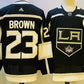 NHL Los Angeles Kings  BROWN # 23 Jersey