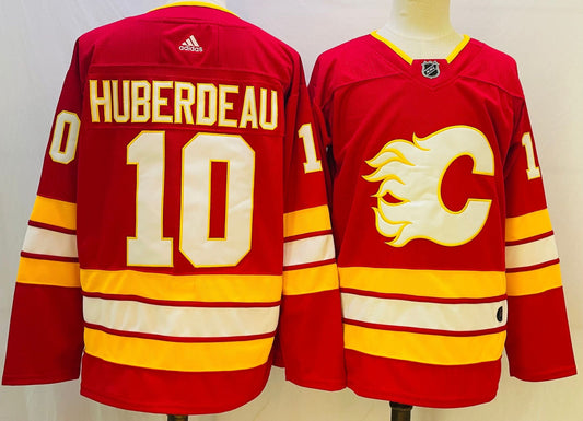 NHL Calgary Flames  HUBERDEAU # 10 Jersey