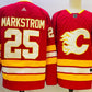 NHL Calgary Flames MARKSTROM # 25 Jersey