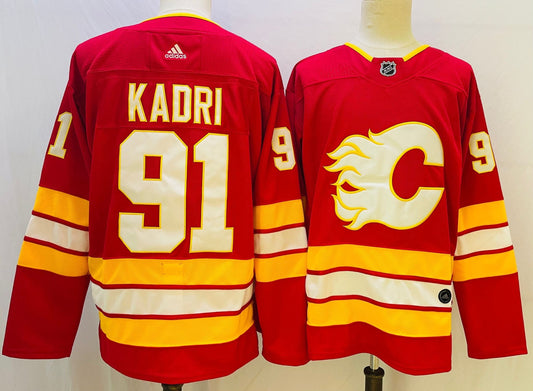NHL Calgary Flames KADRI # 91 Jersey